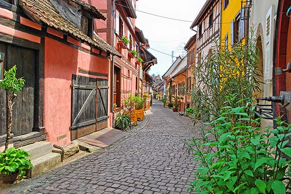 Eguisheim im Elsass/Frankreich